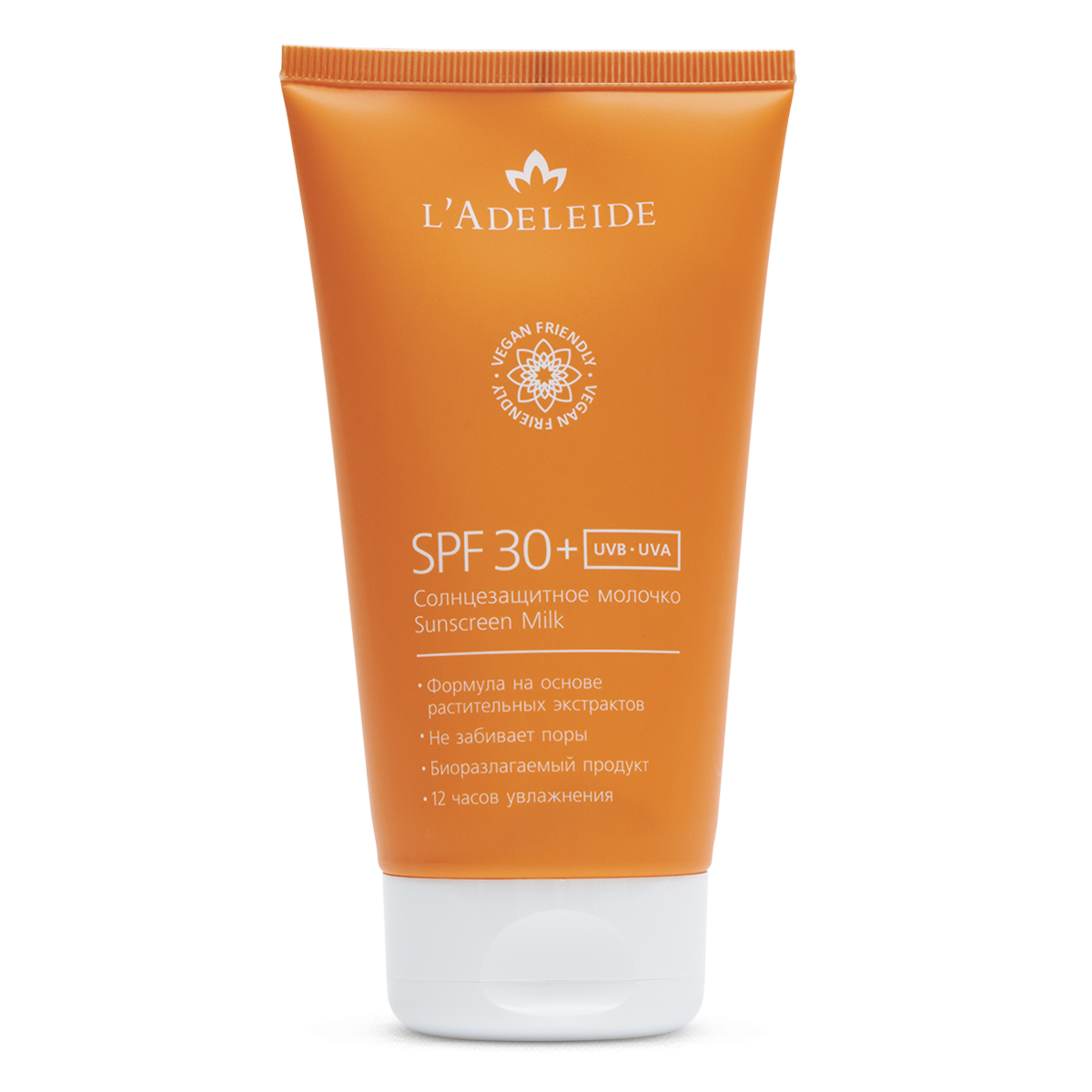 Солнцезащитное молочко LAdeleide Sunscreen Milk SPF 30 с фильтрами UVA и UVB 150 мл - фото 1