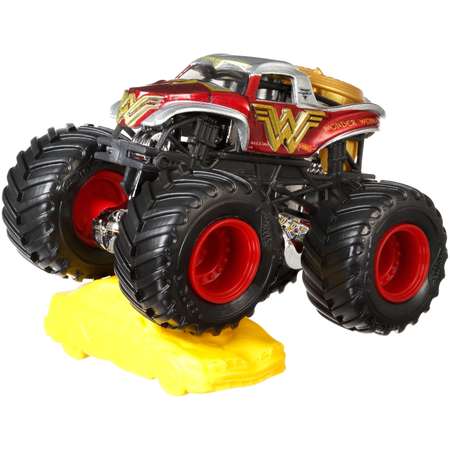 Машина Hot Wheels Monster Jam 1:64 Чудо-женщина FLW81