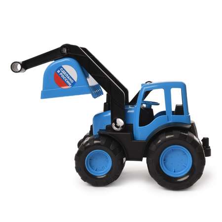 Трактор Zebratoys с ковшом Active Синий