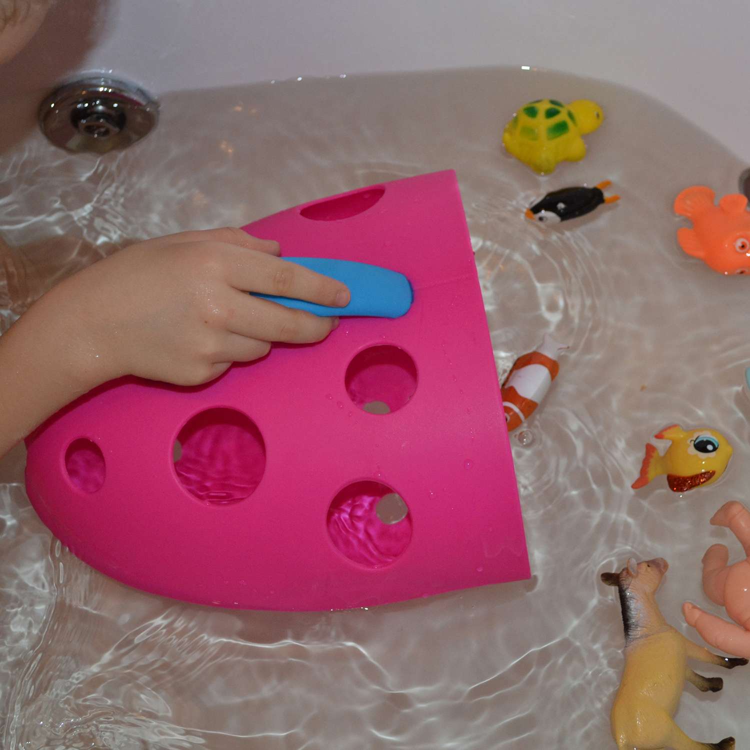 Органайзер для игрушек ROXY-KIDS в ванную 3 расцветки в ассортименте - фото 20