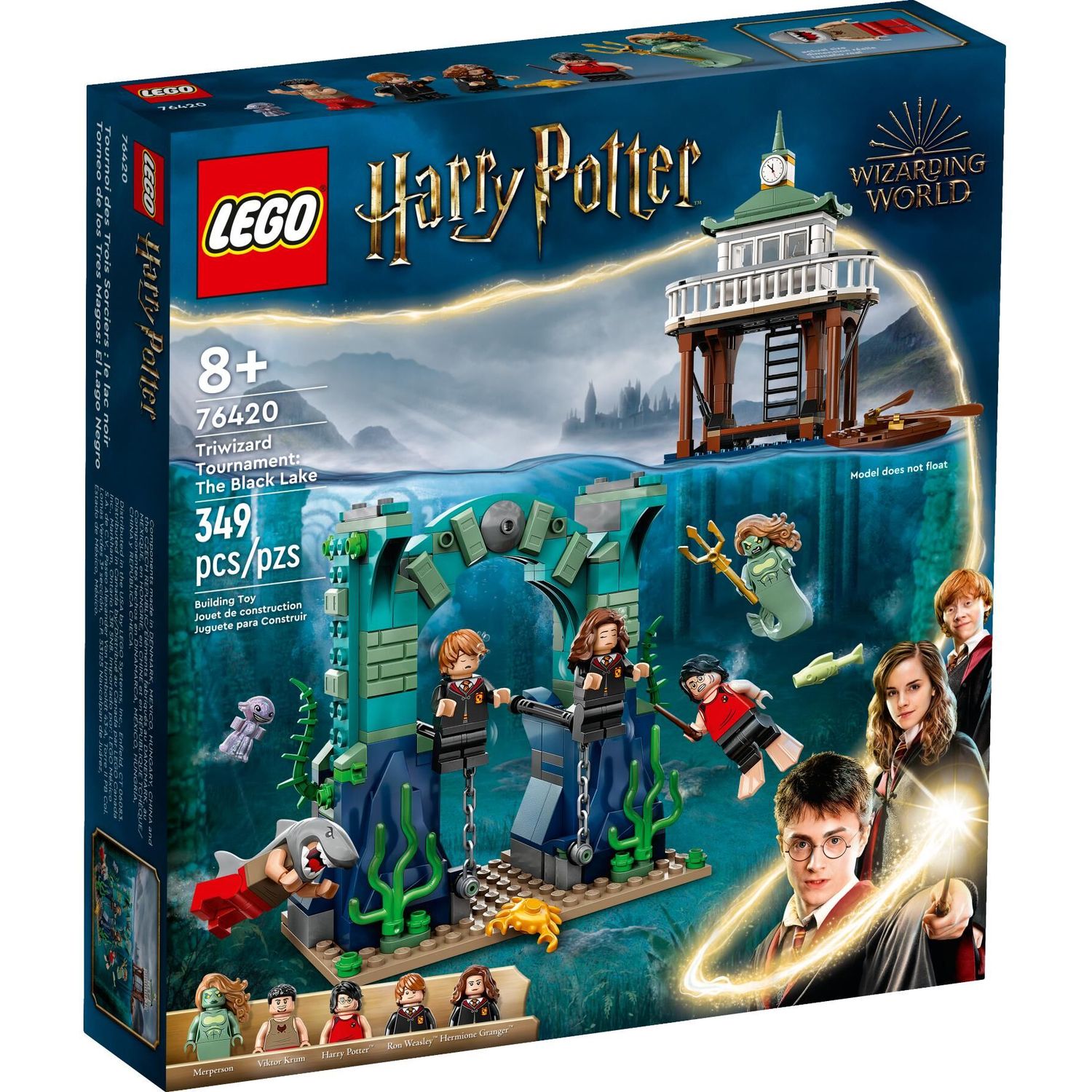 Конструктор LEGO Harry Potter Турнир Трех Волшебников Черное озеро 76420  купить по цене 3799 ₽ в интернет-магазине Детский мир