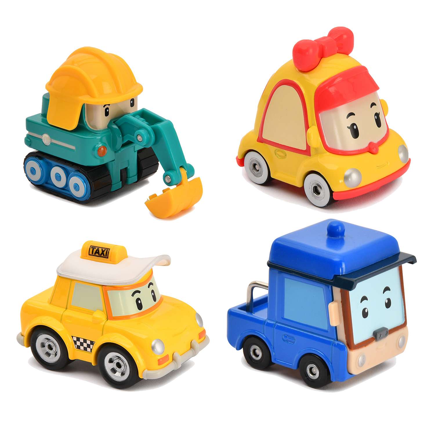 Машинка POLI Robocar Poli 6 см в ассортименте 83174 - фото 1