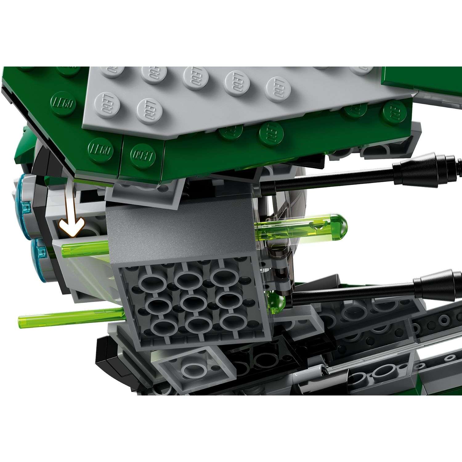 Конструктор LEGO Yoda's Jedi Starfighter 75360 - фото 5