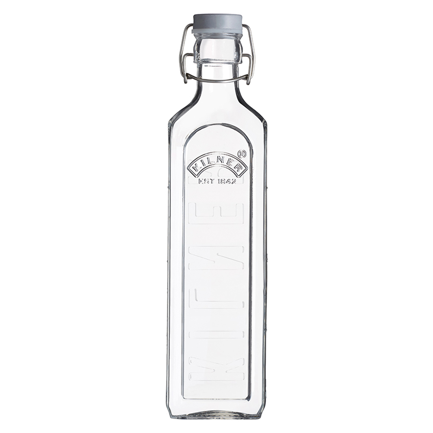 Бутылка Kilner Clip Top с мерными делениями 1 л - фото 1