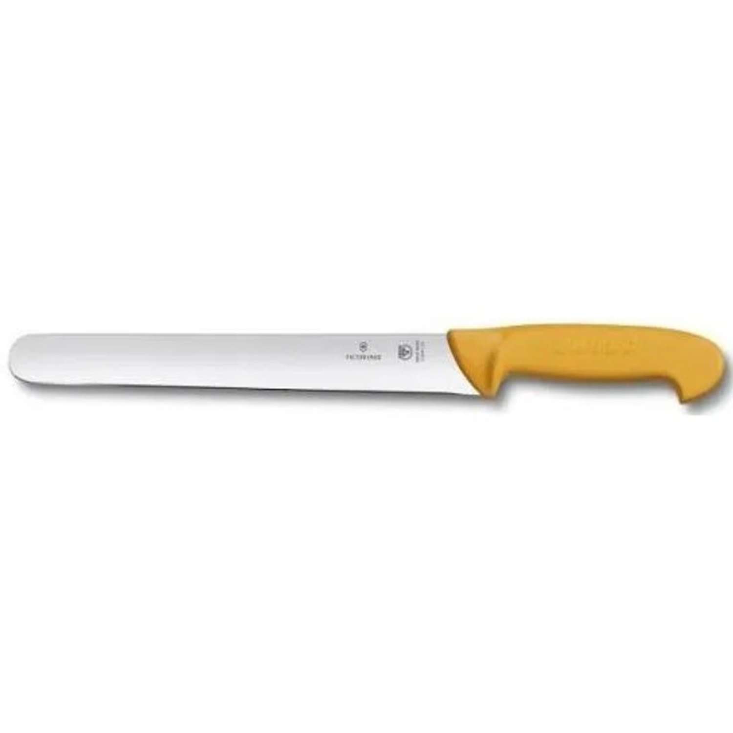 Нож кухонный Victorinox Swibo 5.8441.30 стальной универсальный для мяса лезвие 300 мм прямая заточка - фото 1