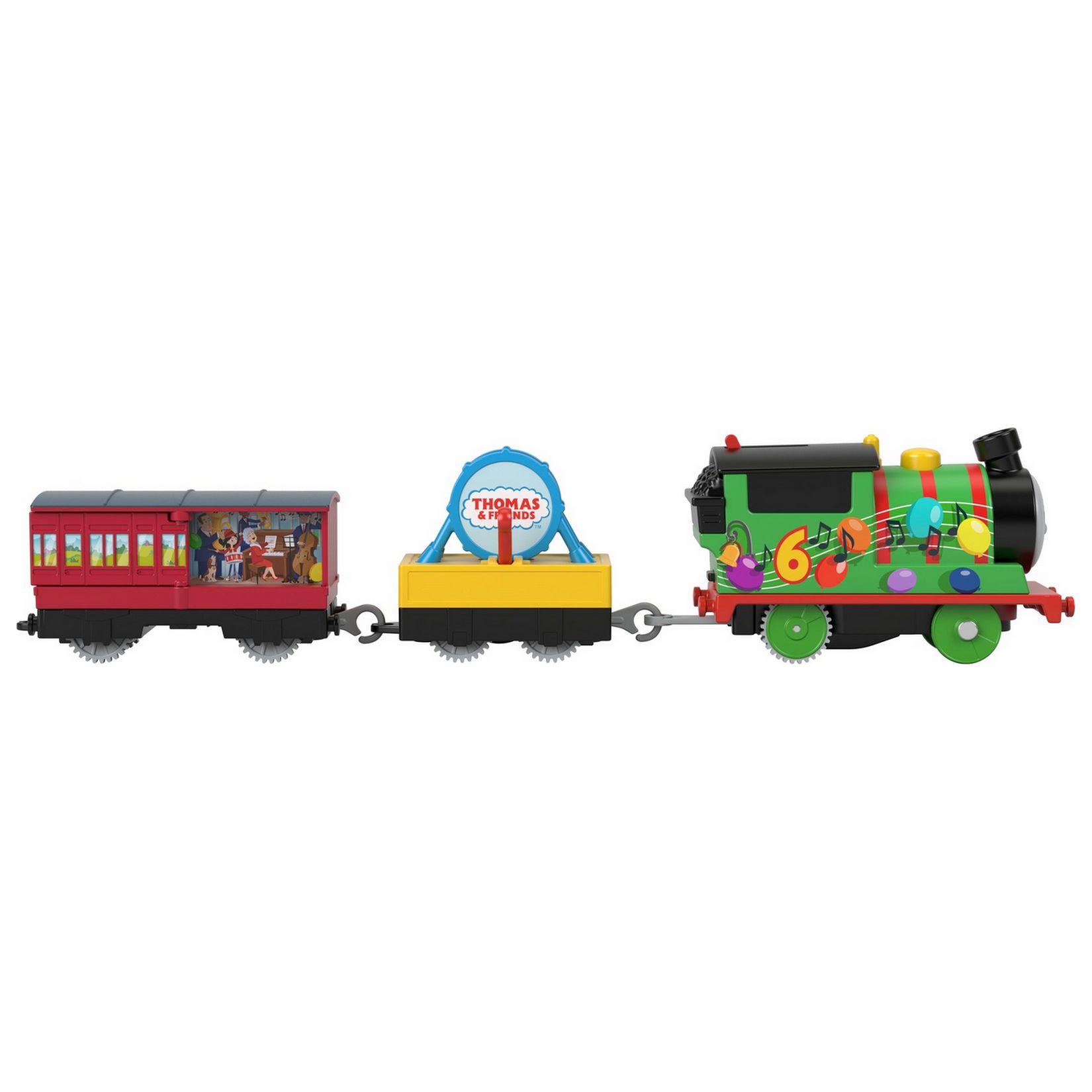 Паровозик Thomas & Friends Лучшие моменты мультфильма Праздничный Перси HDY72 - фото 6