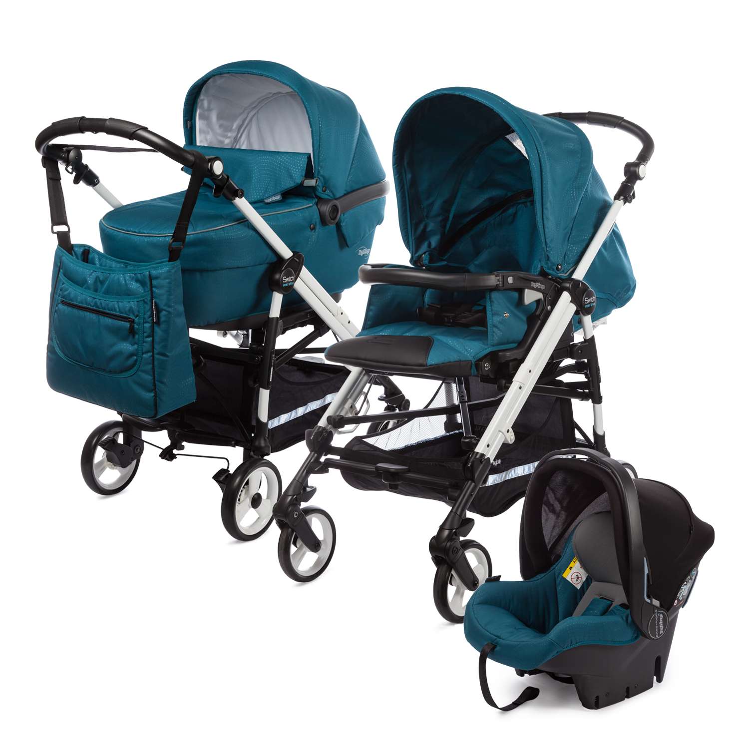 Коляска Peg-Perego Switch Easy Drive Sportivo Oceano - фото 1