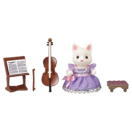 Набор SYLVANIAN FAMILIES TOWN Series Концерт с виолончелью