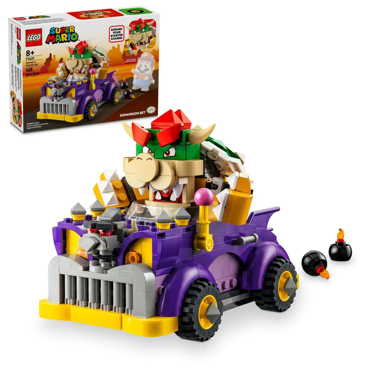 LEGO S.M. Bowsers Monsterkarre 71431