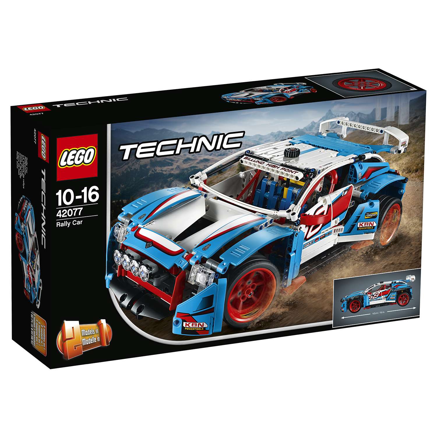 Конструктор LEGO Гоночный автомобиль Technic (42077) - фото 2