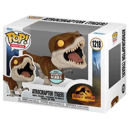 Фигурка Funko POP! Movies Jurassic World Dominion Atrociraptor (Tiger) SS (Exc) (1218) 55292