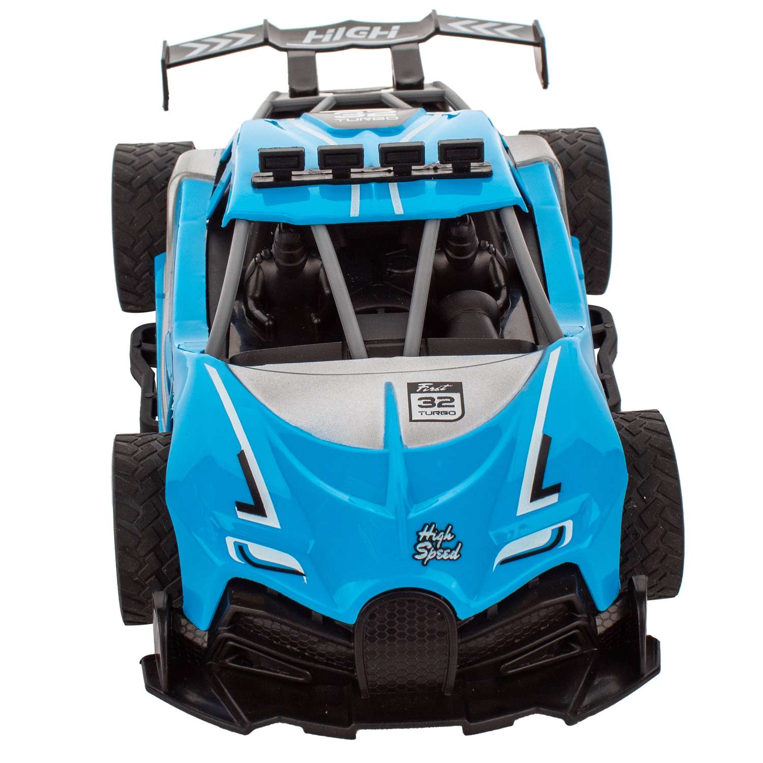 Машинка KiddieDrive Sport Racer радиоуправляемая синяя - фото 7
