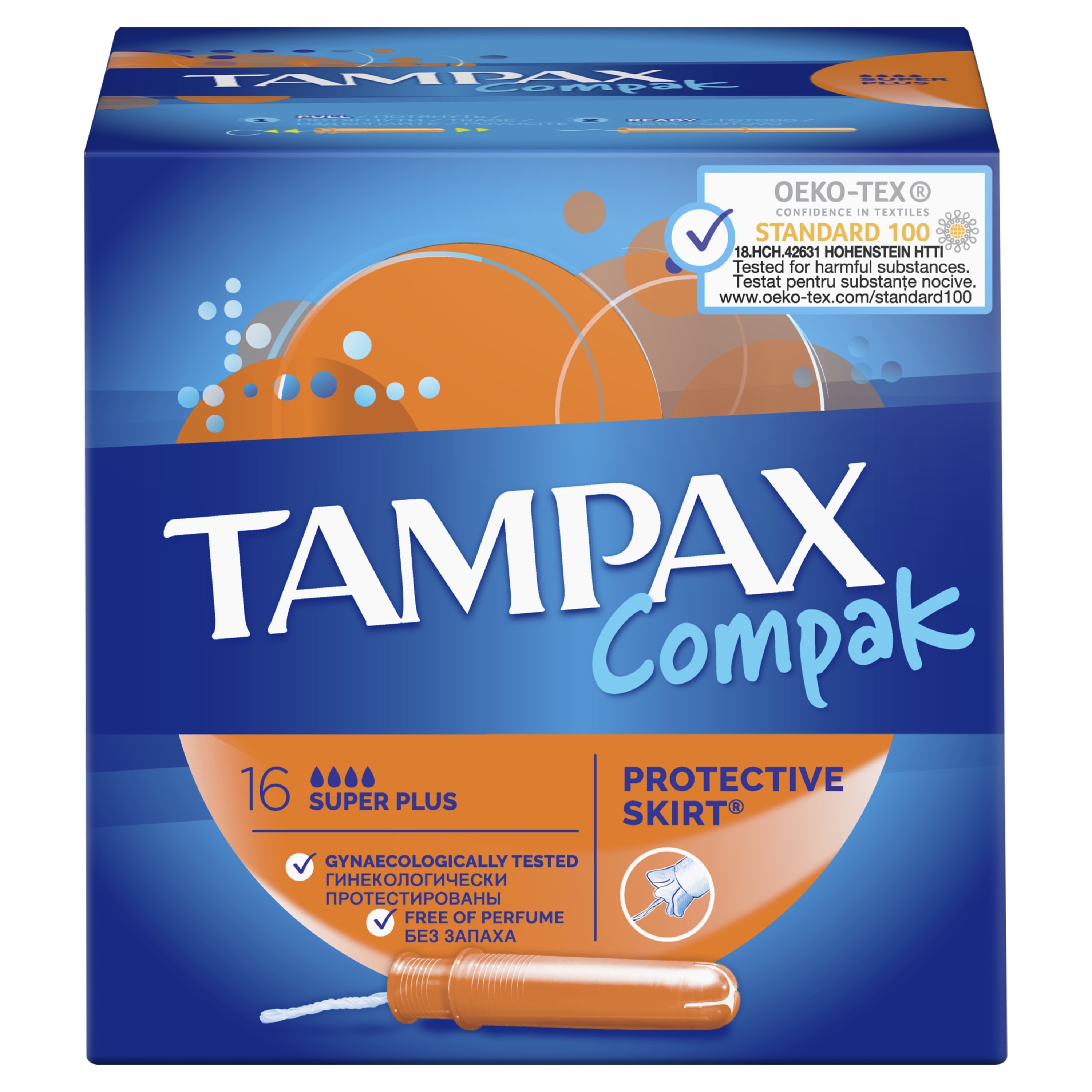 Тампоны Discreet Tampax Compak Super PlusDuo 16шт купить по цене 349 ₽ в  интернет-магазине Детский мир