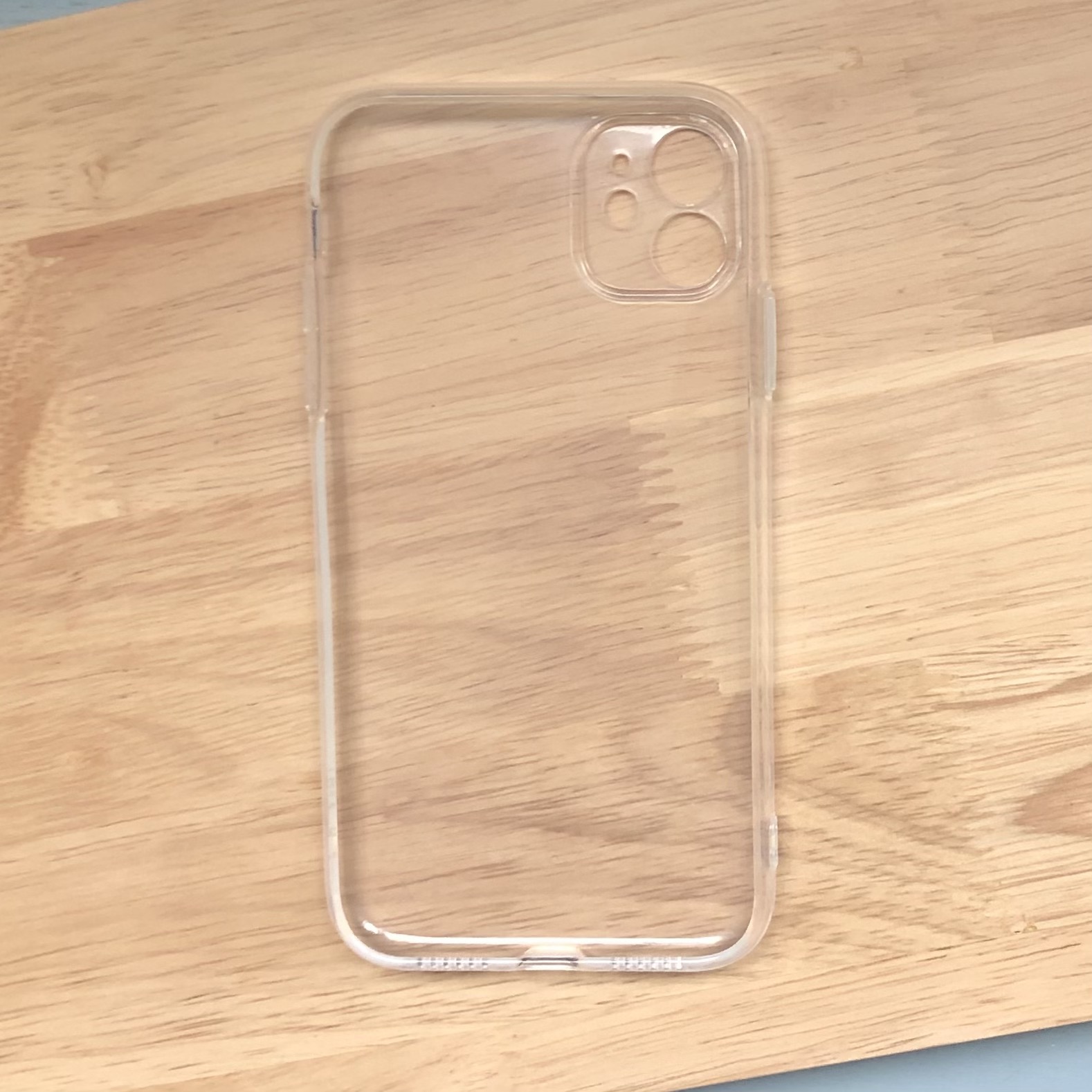 Чехол силиконовый МАККЕЙС Clear Case с защитой камеры /прозрачный / плотный на iPhone 11 - фото 3