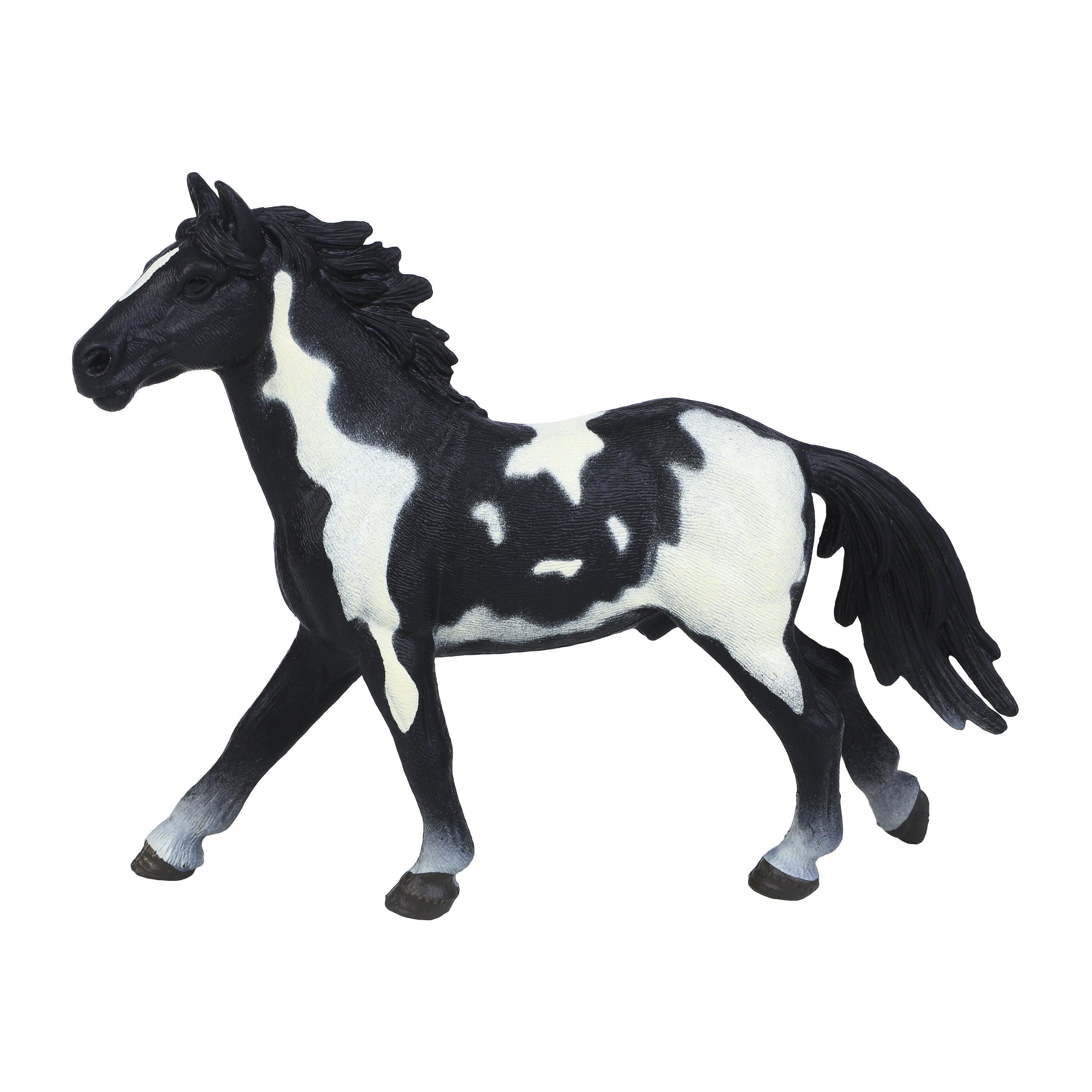 Игрушка фигурка Masai Mara Лошадь черно-белая Мир лошадей MM214-337 - фото 5