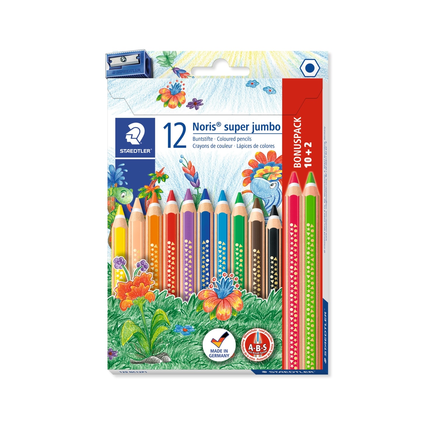 Карандаши цветные Staedtler 12 шт. - фото 1