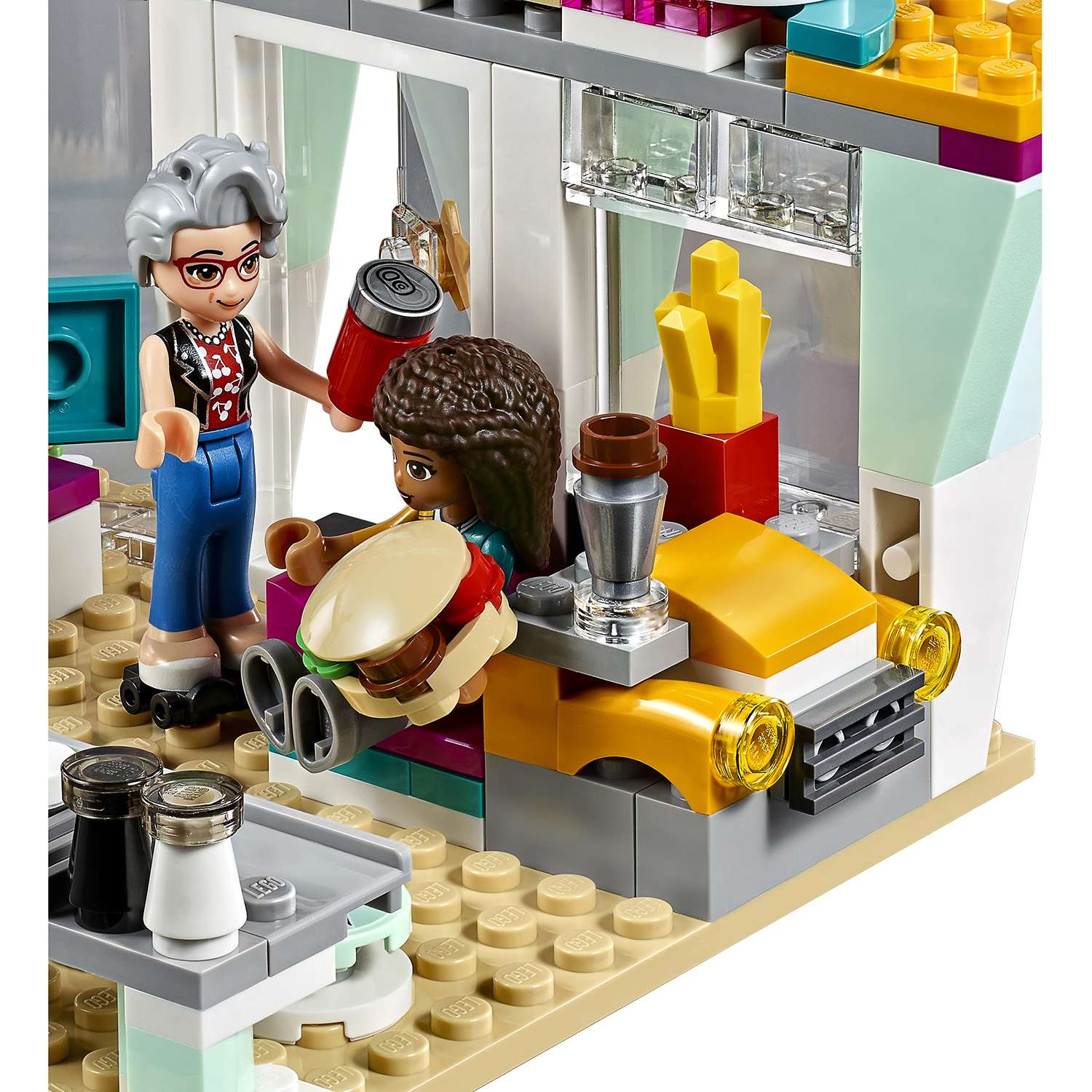 Конструктор LEGO Friends Передвижной ресторан 41349 - фото 12