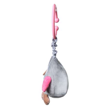 Игрушка-подвеска Babyono с вибрацией Сова Sofia Арт.442 Розовая