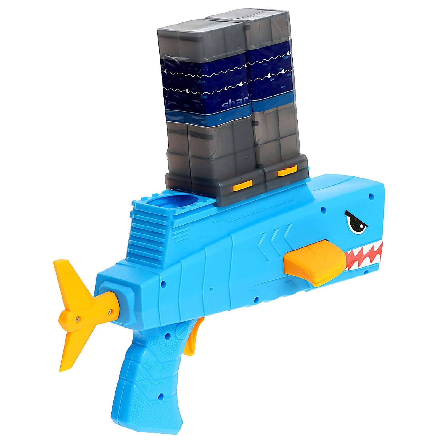Дартс Sima-Land с пистолетом «Акула» 2 обоймы 9 шаров - фото 4