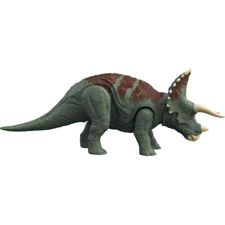 Фигурка Jurassic World Новые рычащие динозавры Трицератопс HDX34