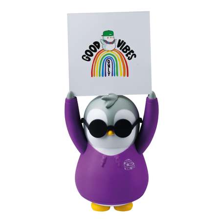 Фигурка PMI Pudgy Penguins Пингвин Фиолетовый PUP6015-A