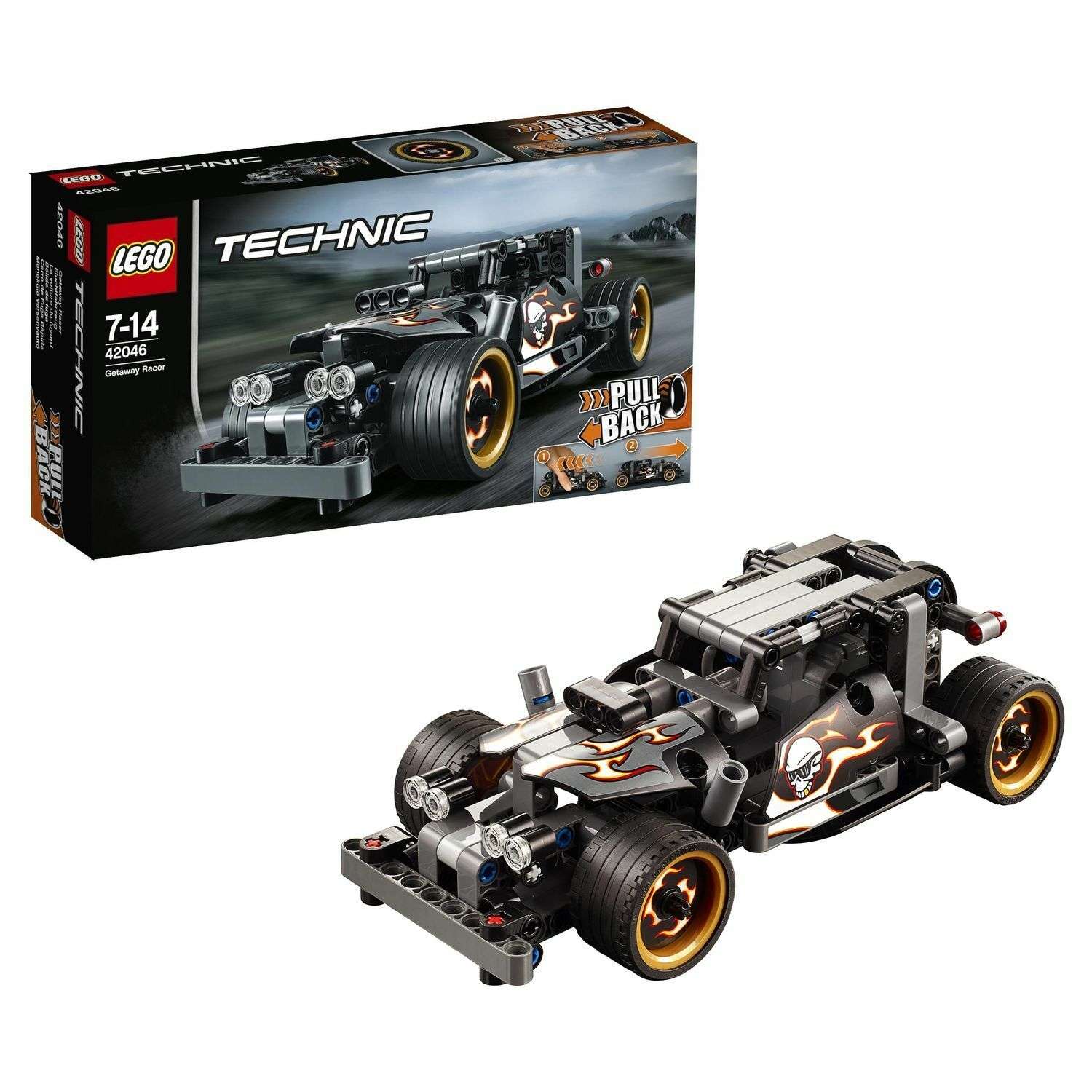 Конструктор LEGO Technic Гоночный автомобиль для побега (42046) - фото 1