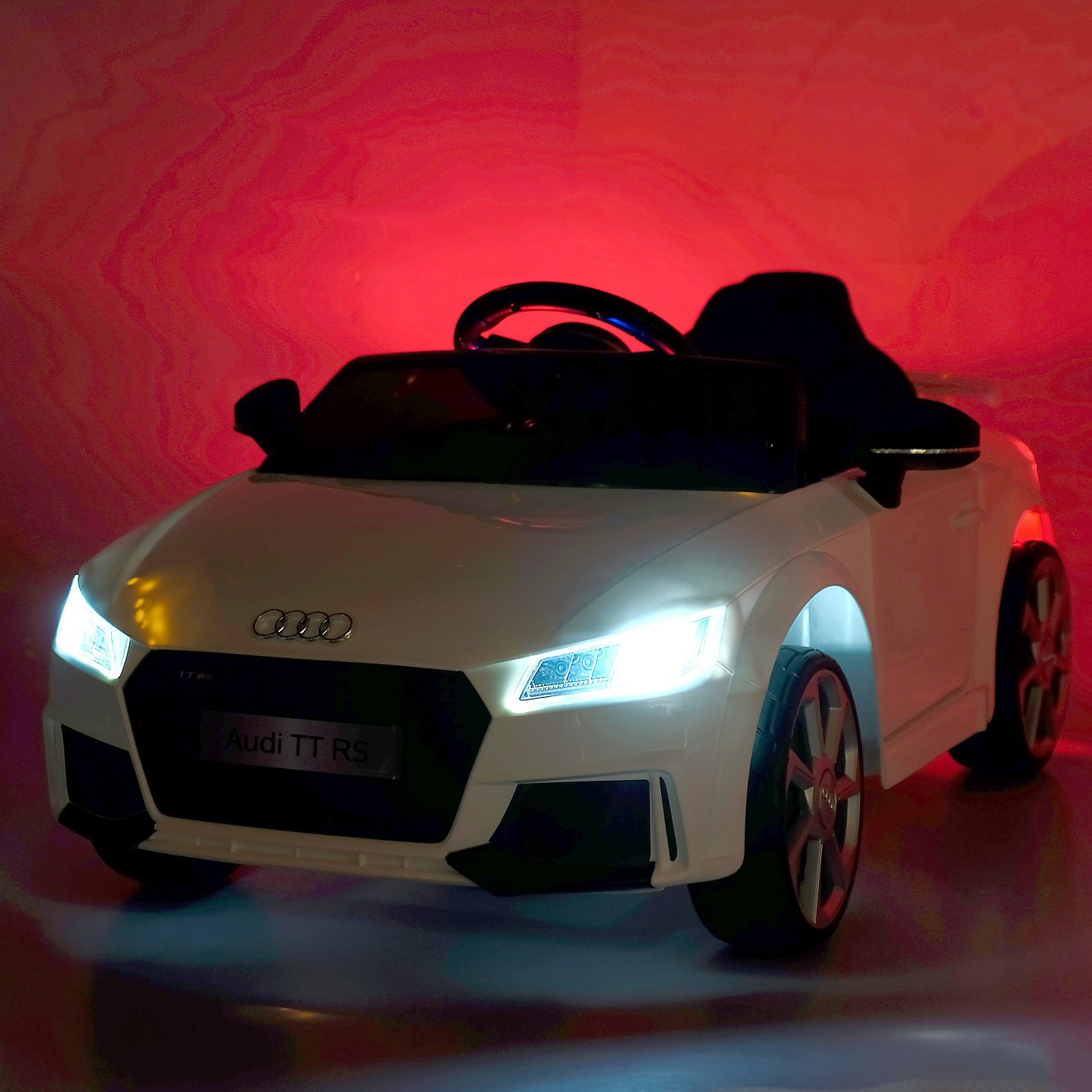 Электромобиль Sima-Land AUDI TT RS окраска белый - фото 7