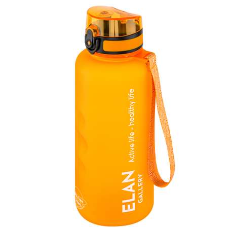 Бутылка для воды Elan Gallery 1.5 л Style Matte оранжевая