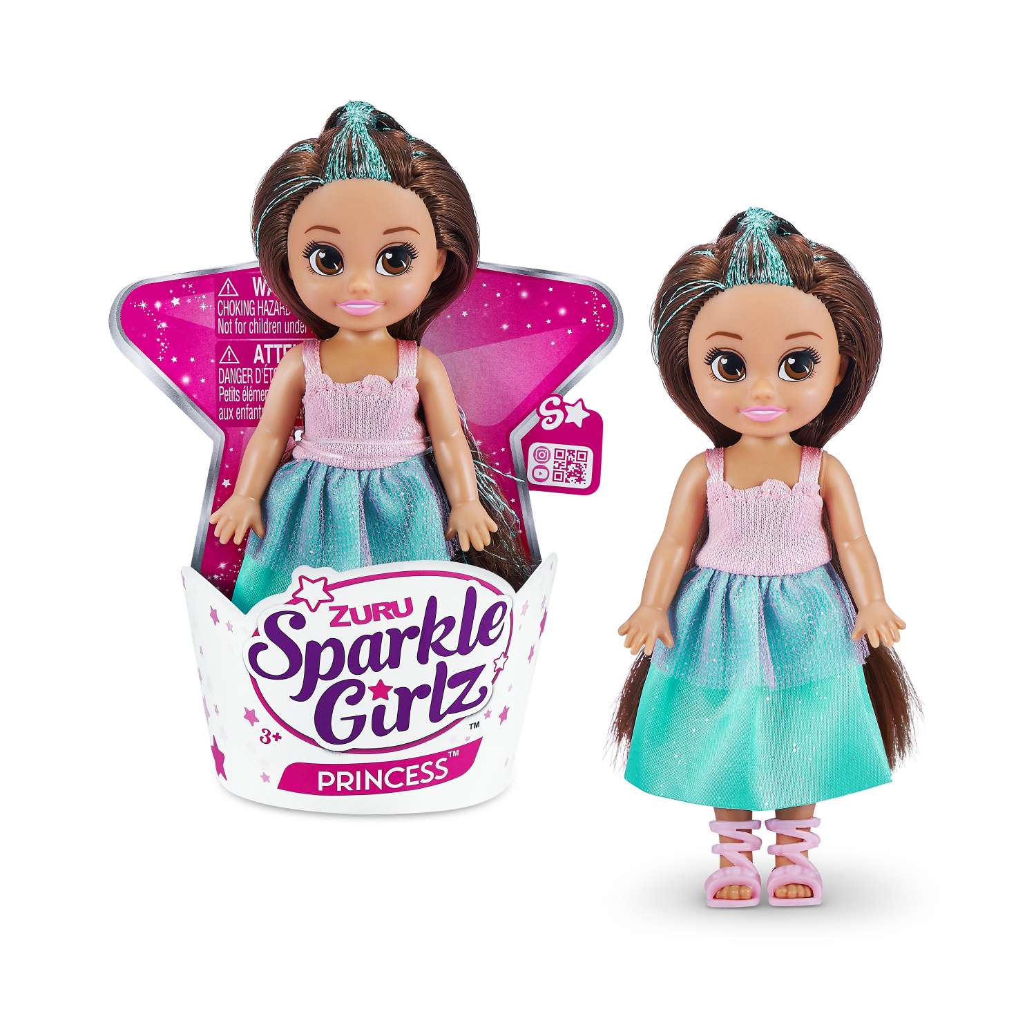 Кукла Sparkle Girlz Принцесса-единорог мини в ассортименте 10015TQ4 10015TQ4 - фото 8