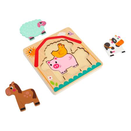 Игрушка BabyGo сортер Ферма