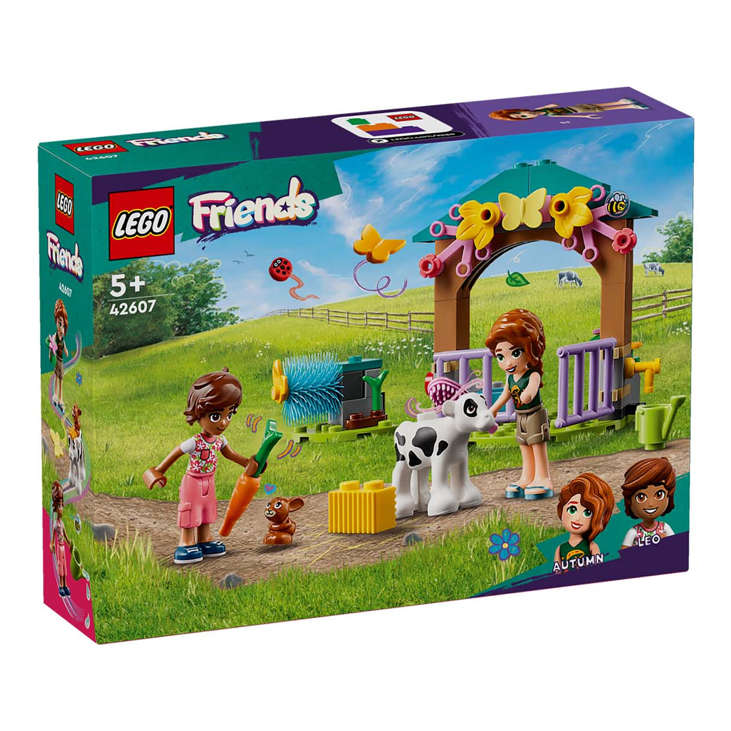 Конструктор детский LEGO Friends Коровник Отэм для телят 42607 - фото 9