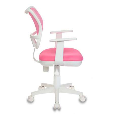 Кресло компьютерное Бюрократ CH-W797/PK/TW-13A розовый
