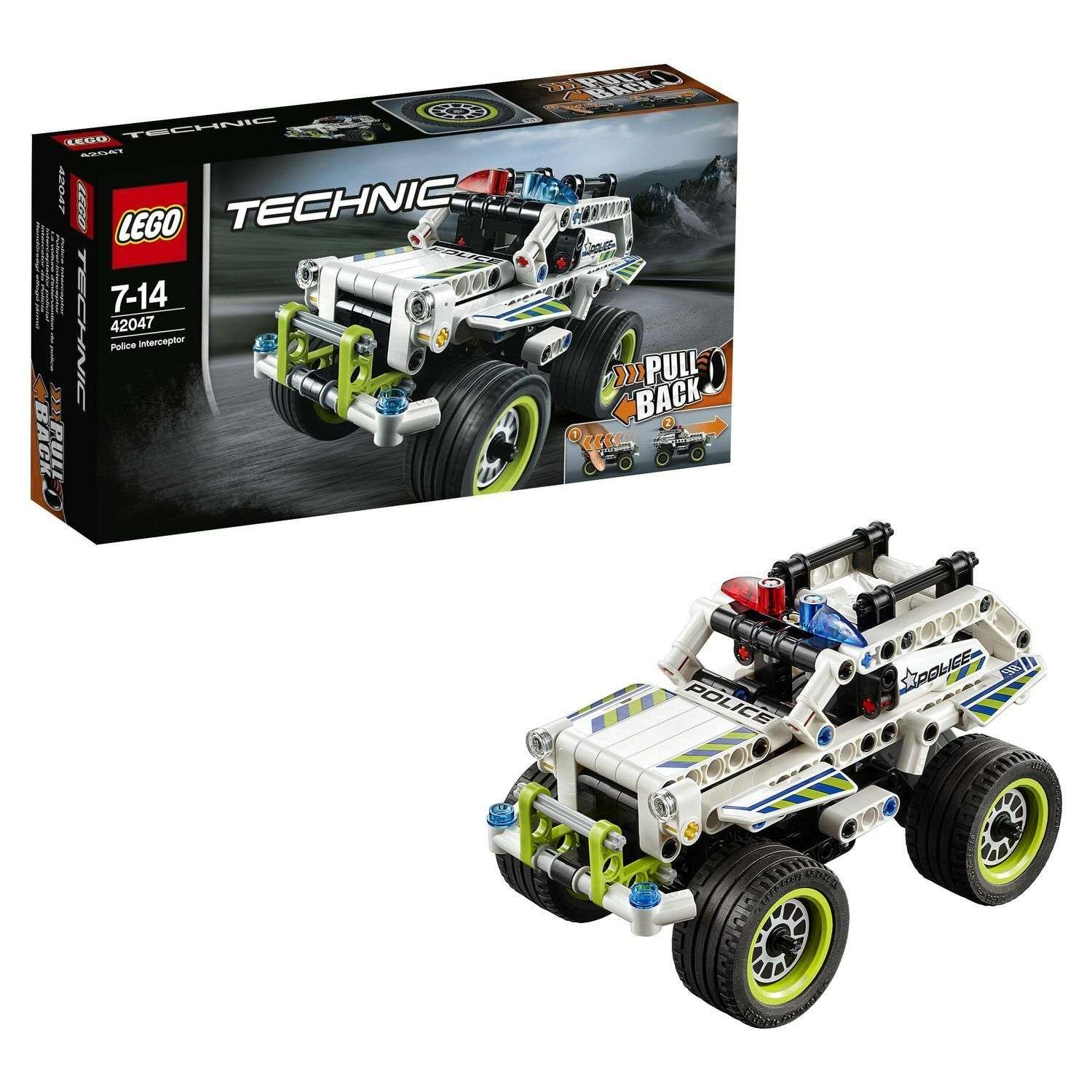 Lego technic police car online