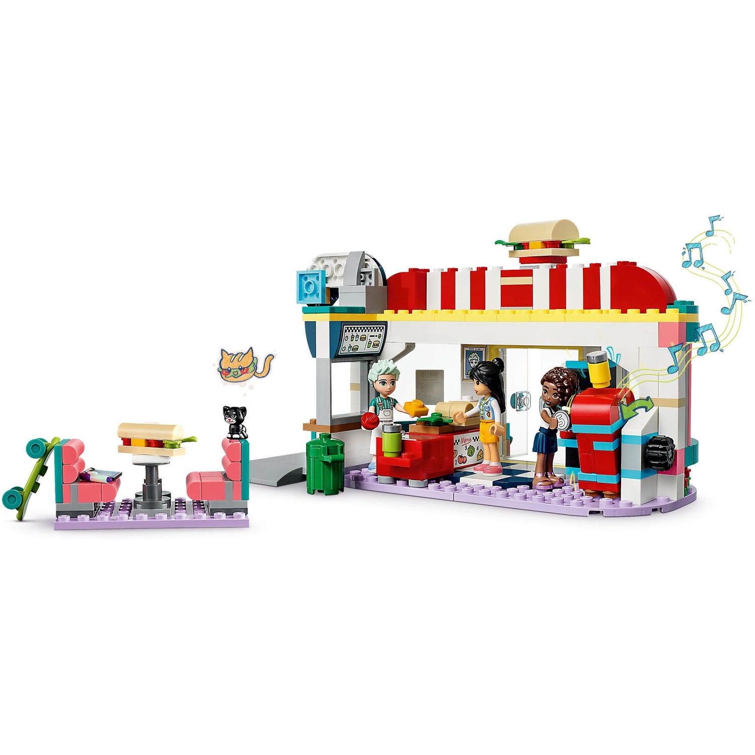 Конструктор LEGO Закусочная в центре Хартлейк 41728 - фото 4