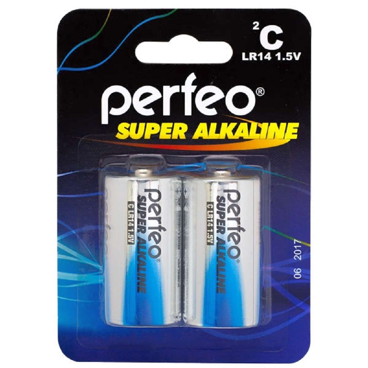 Батарейки Perfeo Lr 14 2bl Super Alkaline 2 штуки - фото 1