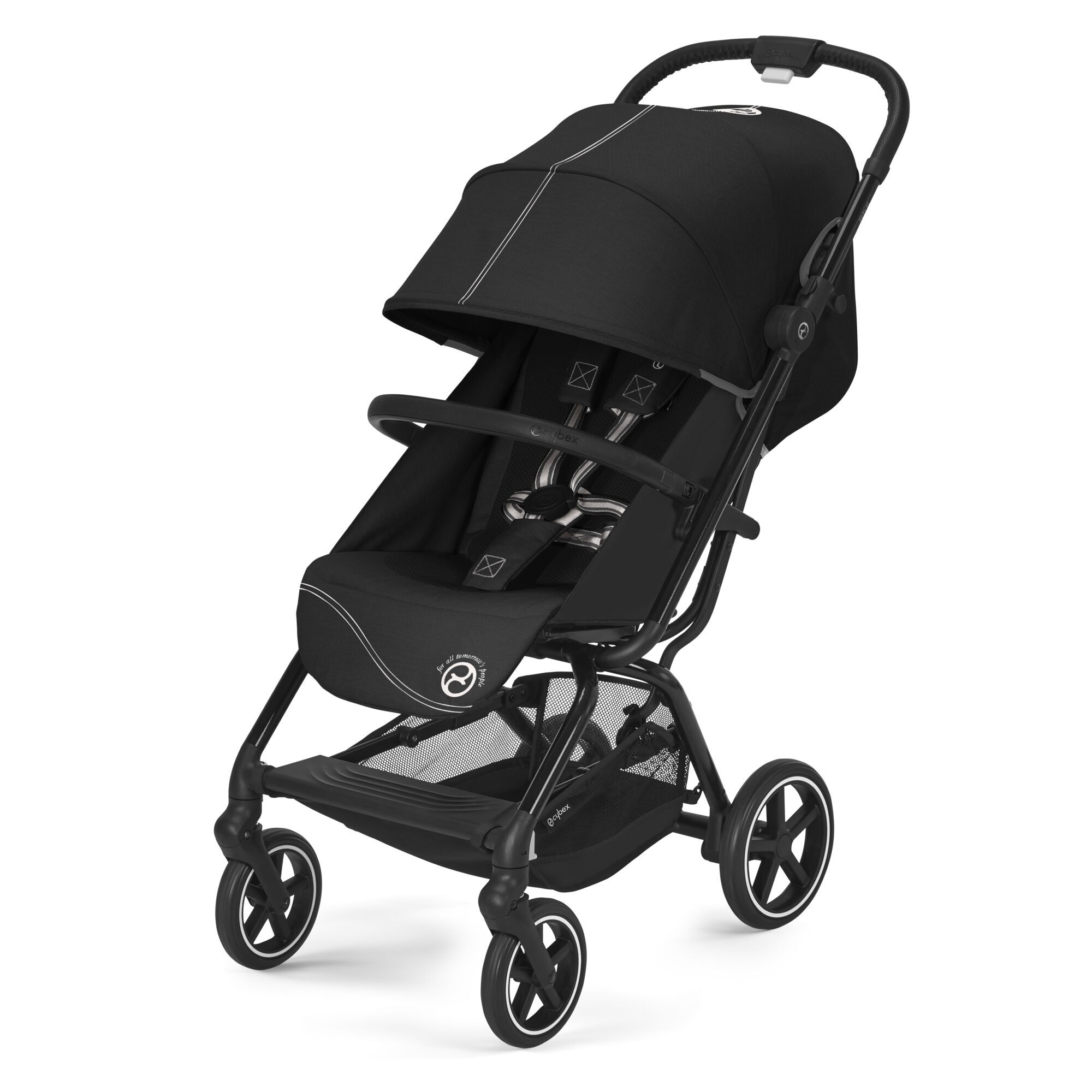 Коляска прогулочная Cybex Eezy S+2B Moon Black - фото 1