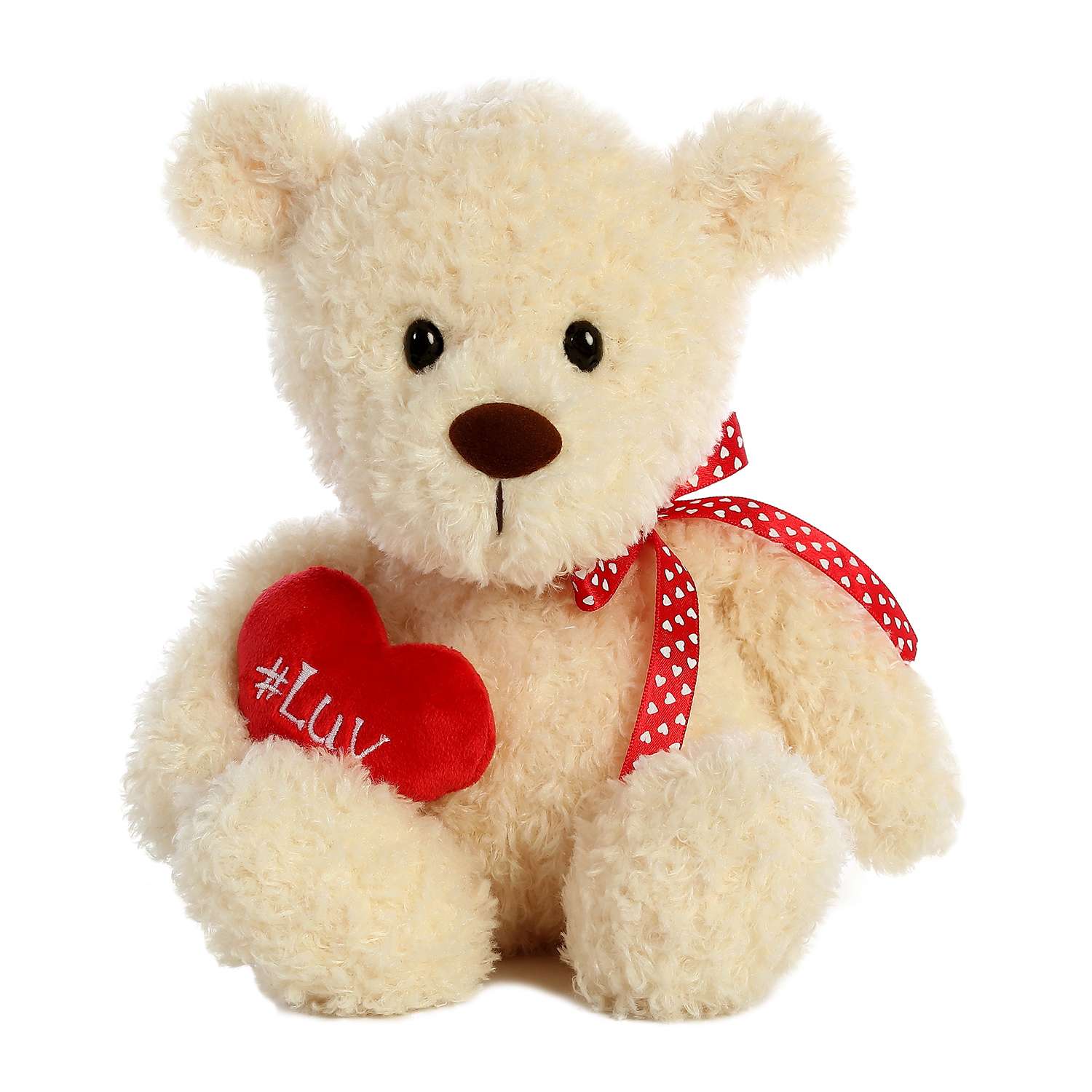 Мягкая игрушка Aurora Медведь с сердечком - фото 6