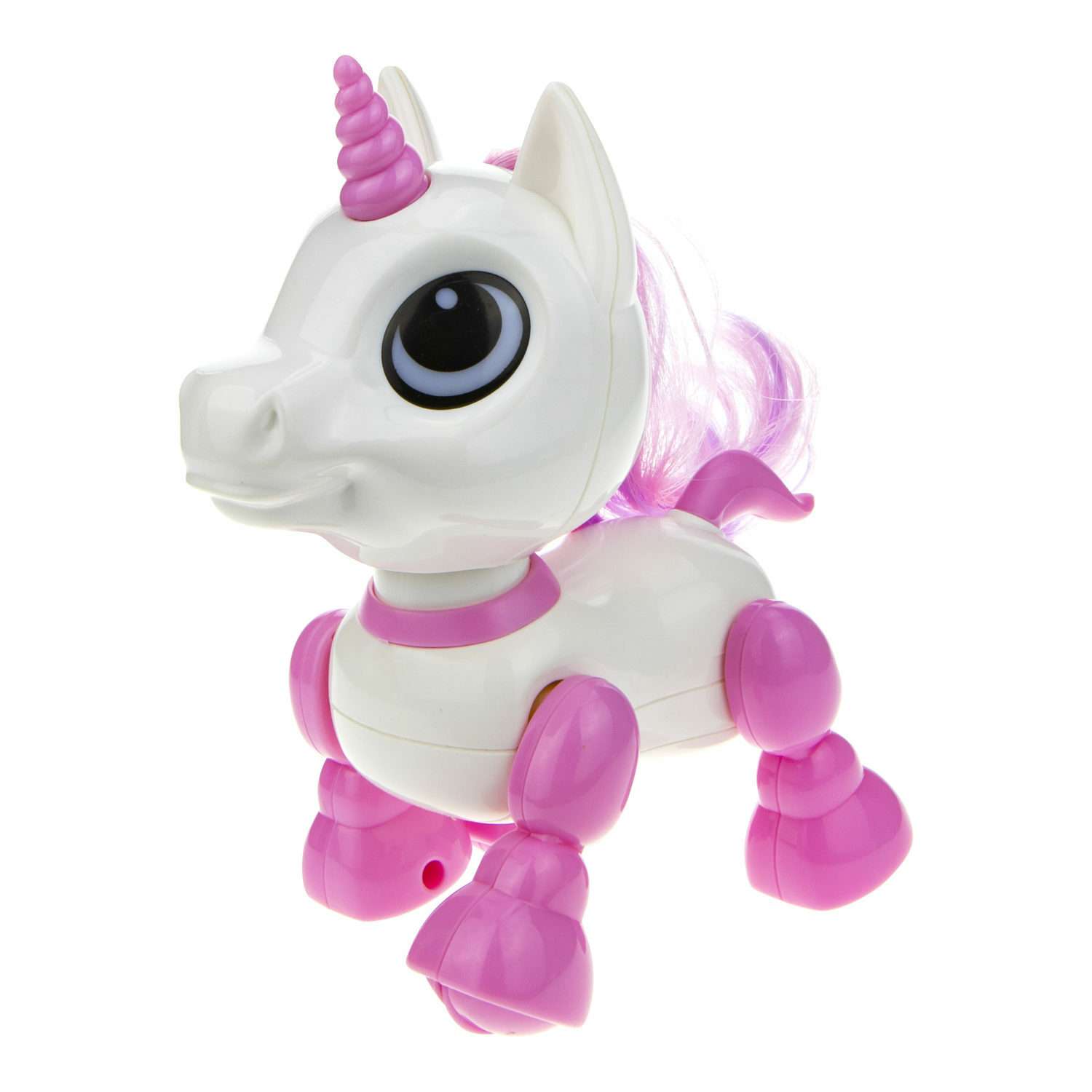 Интерактивная игрушка Robo Pets единорог розовый - фото 3