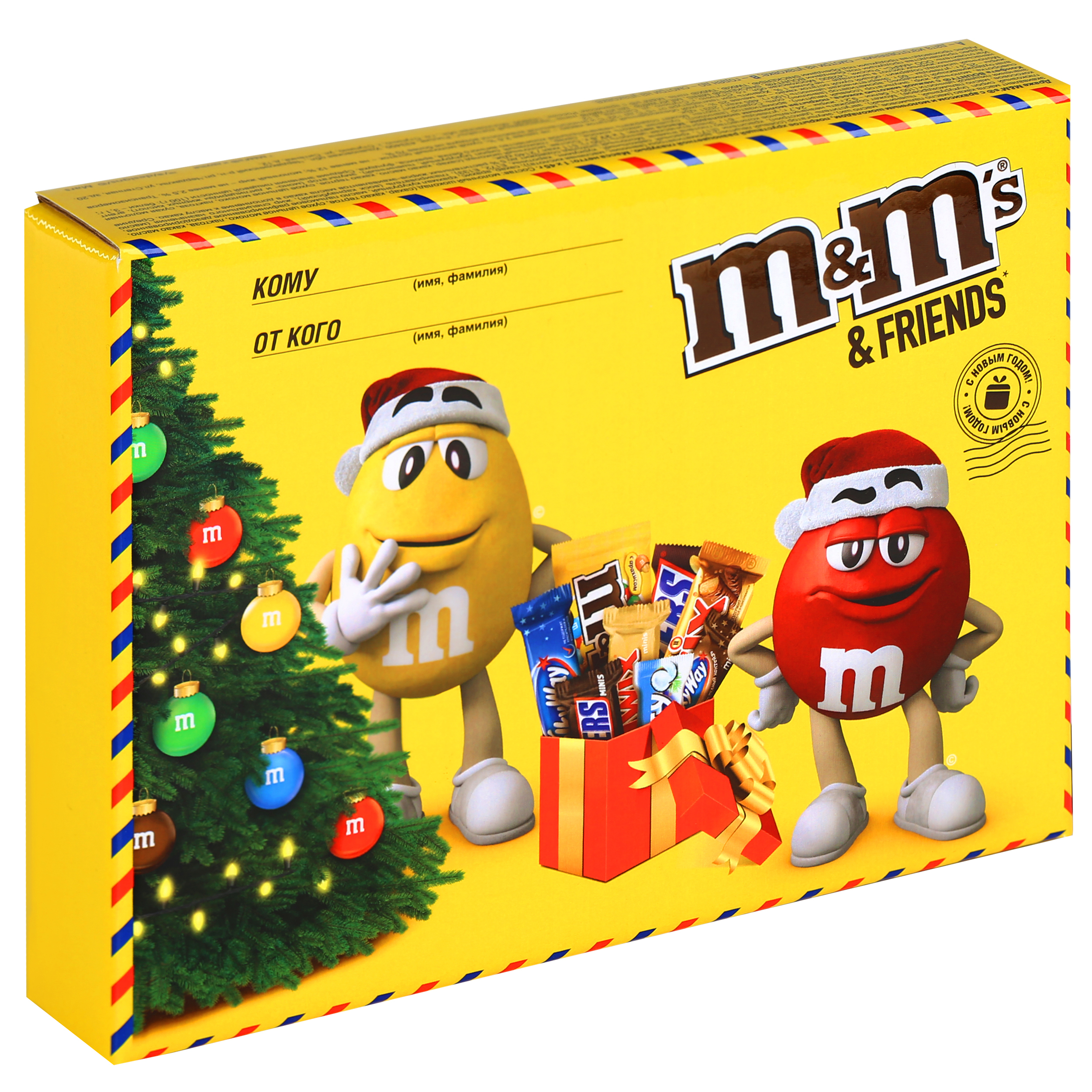 Набор подарочный M&MS Friends Small Envelop 263г - фото 1