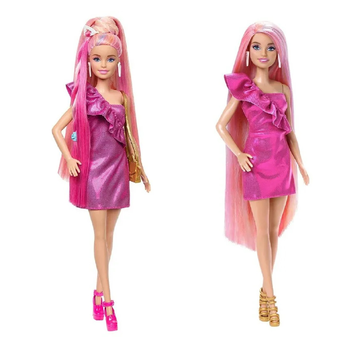 Кукла модельная Barbie Hair Play Кошка HKT96 - фото 4