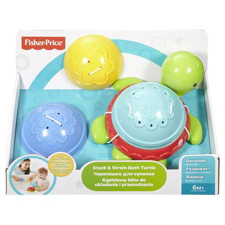 Черепашка- пирамидка Fisher Price для ванны