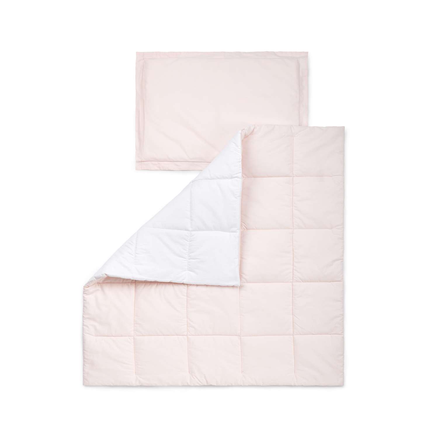 Комплект постельного белья Happy Baby 2предмета Pink-White 87533 - фото 1