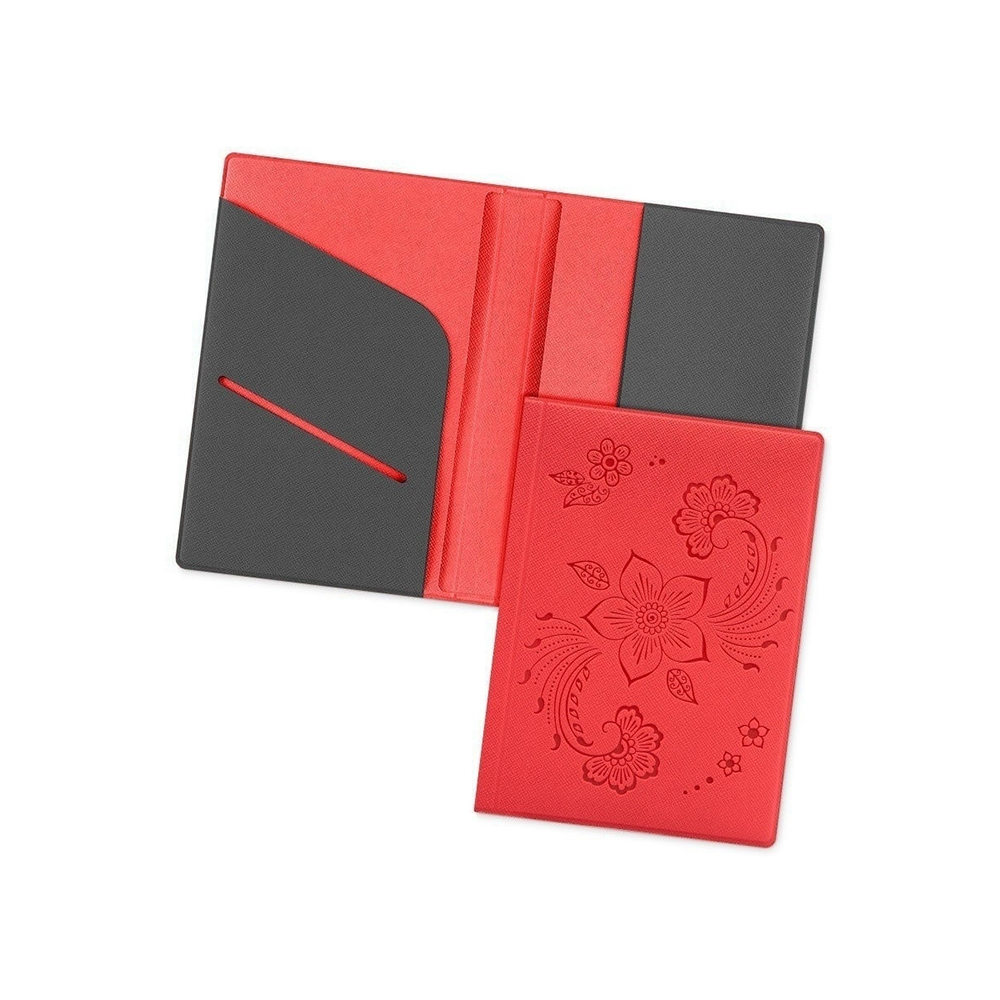 Обложка для паспорта Flexpocket KOP-01/Красный-533 - фото 1