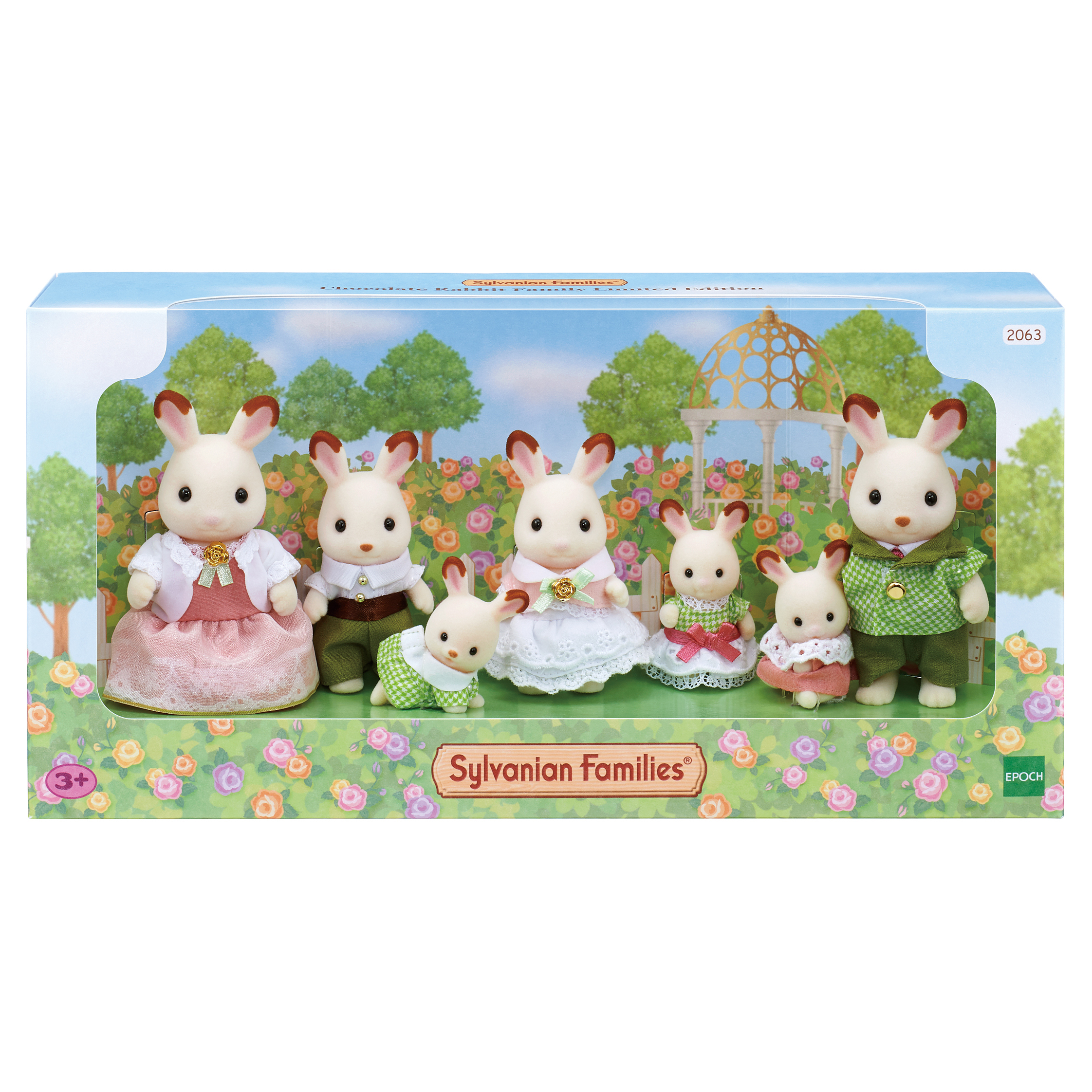 Набор Sylvanian Families Семья шоколадных кроликов 2063 - фото 4