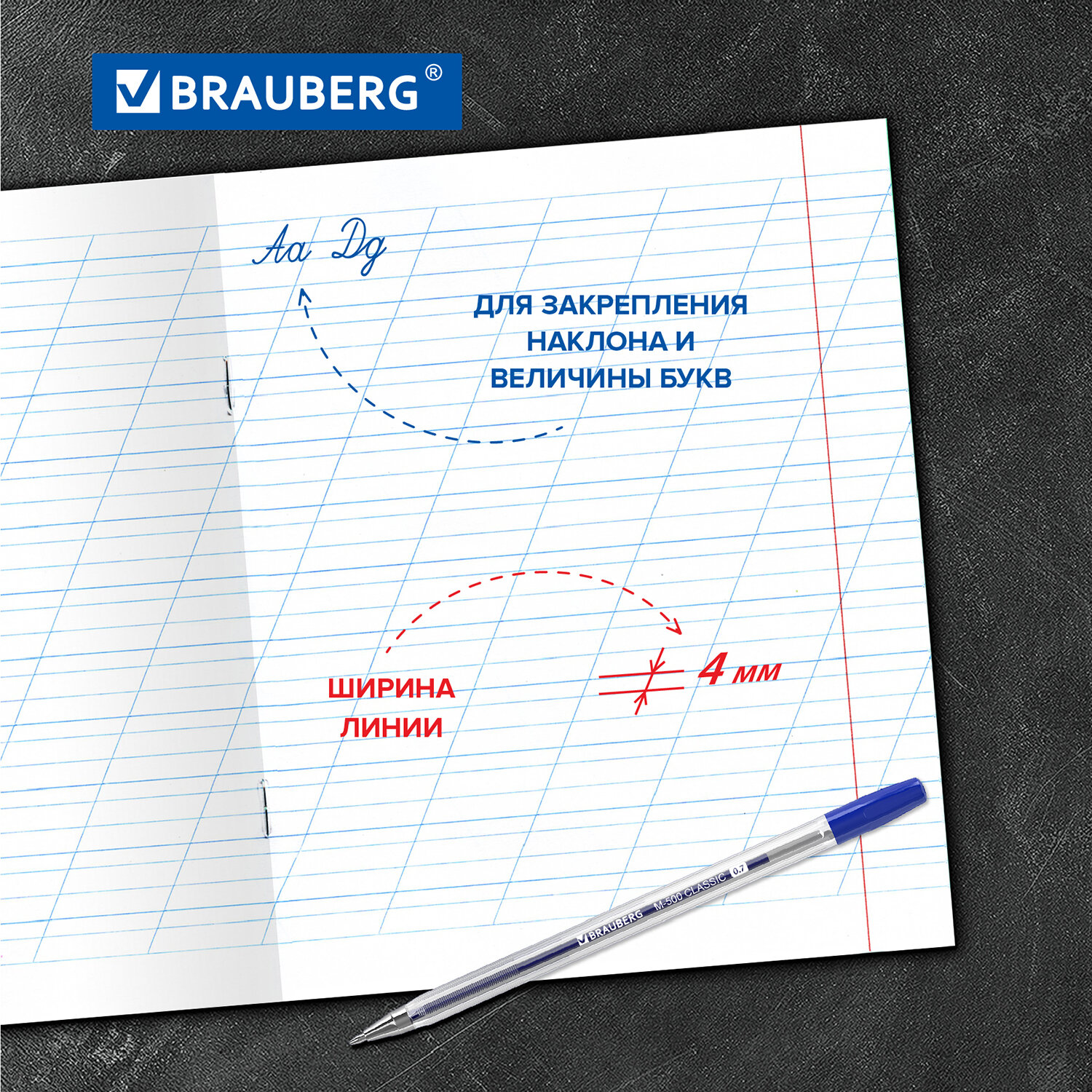 Тетрадь Brauberg 12л комплект 20шт Великие имена косая - фото 2