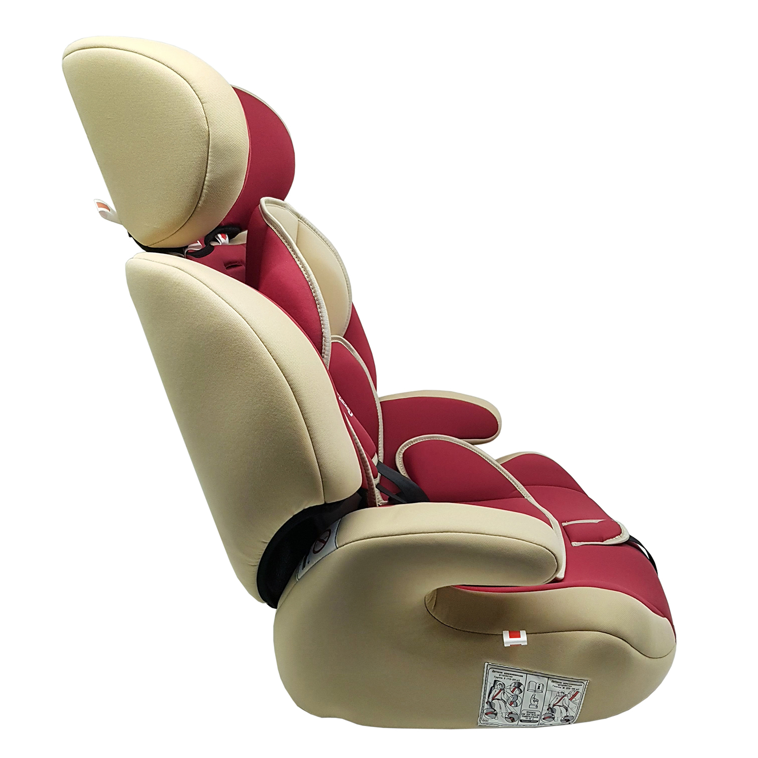 Автокресло Babyton Drive I/II/III Limited Edition Granat - фото 6