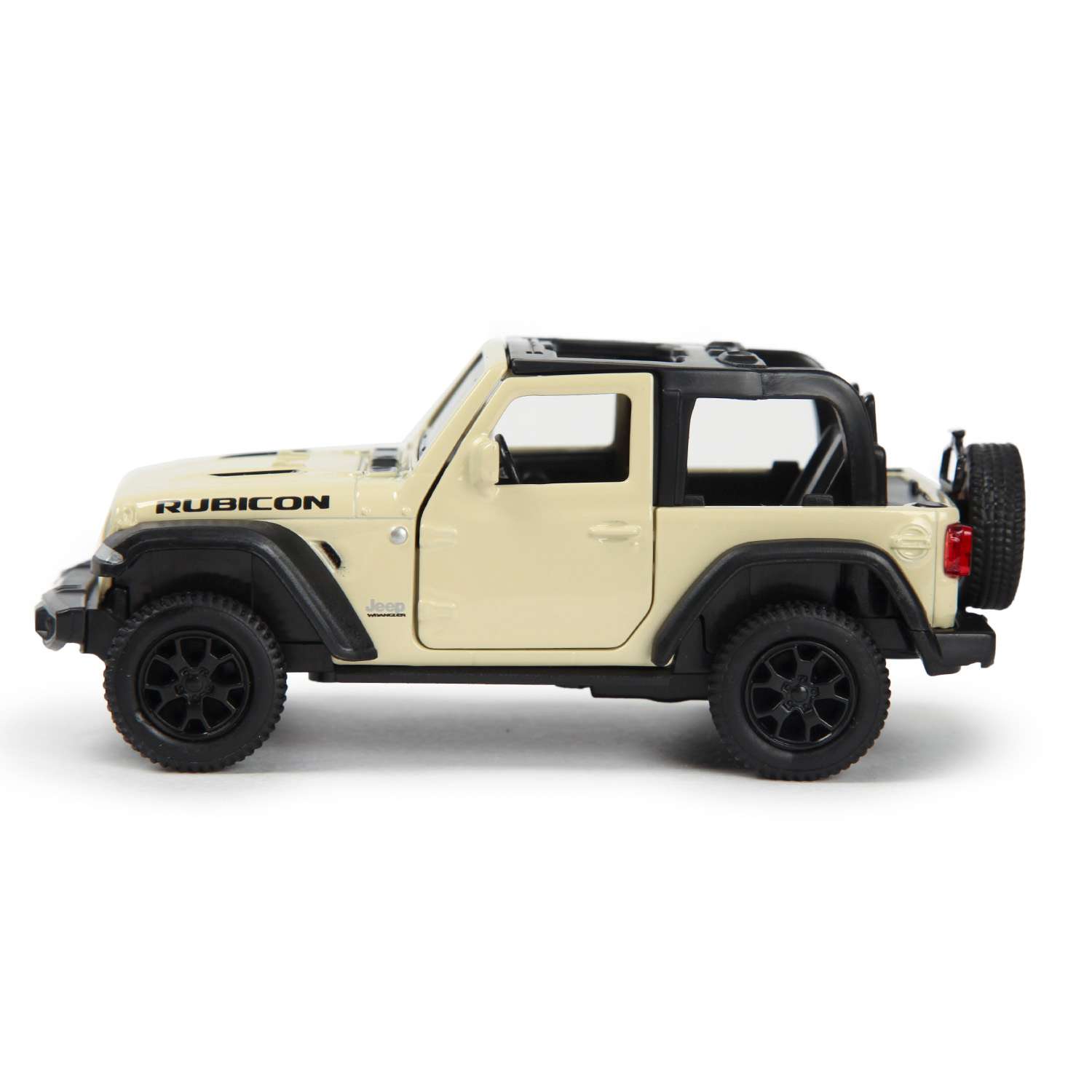 Машинка Mobicaro 1:32 Jeep Rubicon Open Top Бежевая 544060NT(B) 544060NT(B) - фото 3