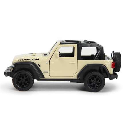 Автомобиль Mobicaro Jeep Rubicon Open Top 1:32 бежевый