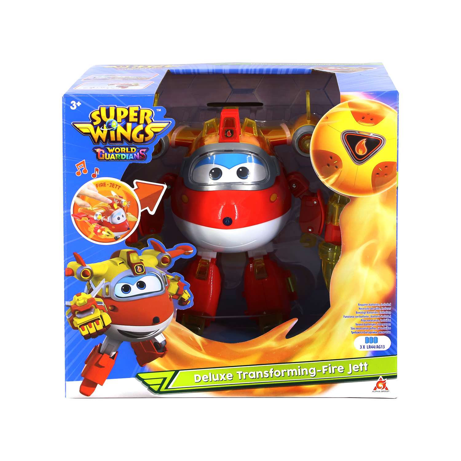 Трансформер Super Wings Джетт Делюкс Защитник мира EU760921 EU760921 - фото 3