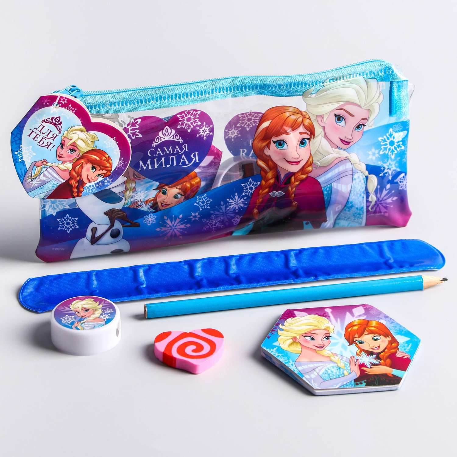 Набор Disney письменный в PVC пенале, Холодное сердце Disney - фото 1